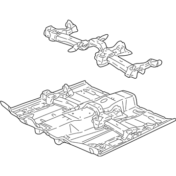 Saturn L100 Floor Pan - 21992682