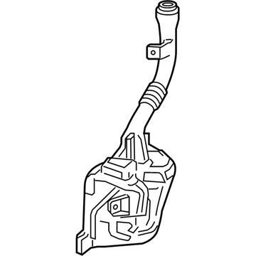Chevy Windshield Washer Fluid Reservoir - 84064760