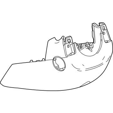 GMC 86796219 Lower Column Cover