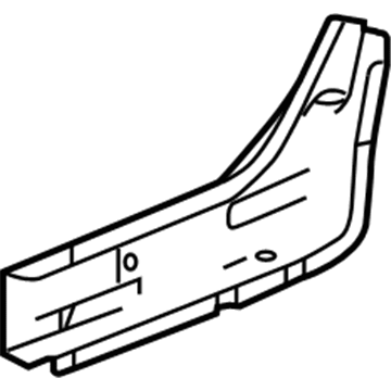GM 25915398 Extension Panel, Rear Inner Driver Side 25915398 GM Extension Panel, Rear Inner Driver Side Illustration 1 of 1