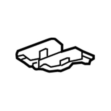 GM 22723055 Rear Support, Driver Side 22723055 GM Rear Support, Driver Side Illustration 1 of 1
