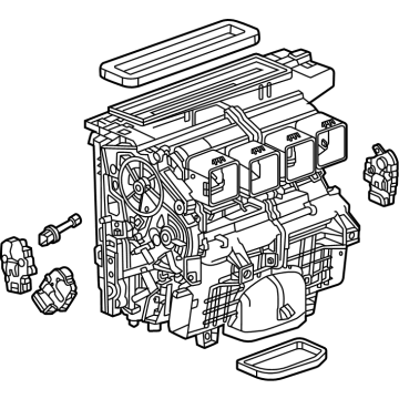 Chevy 85030352 A/C & Heater Case