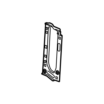 23158263 GM Mount Panel Side Bracket, Passenger Side Illustration 1 of 1