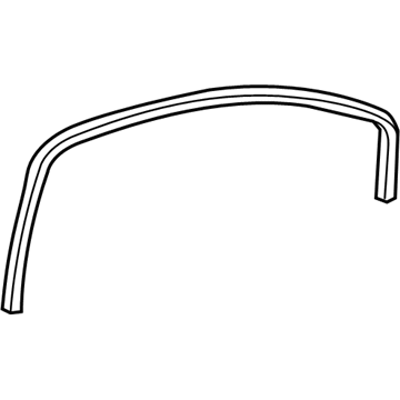 Pontiac G6 Weather Strip - 20864019