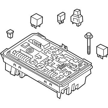 Buick Cascada Relay Block - 39102255