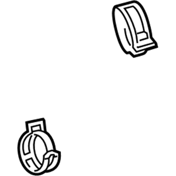 Chevy 90572597 Lower Hose Clamp