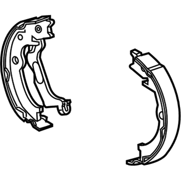 Chevy Spark EV Brake Shoe Set - 95280779