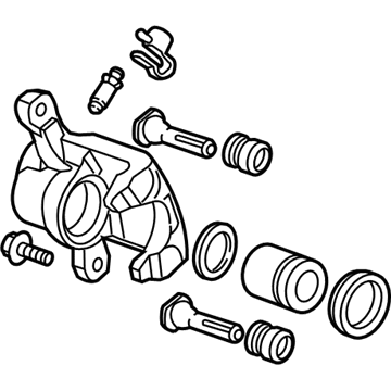 Chevy Spark Brake Caliper - 95280745