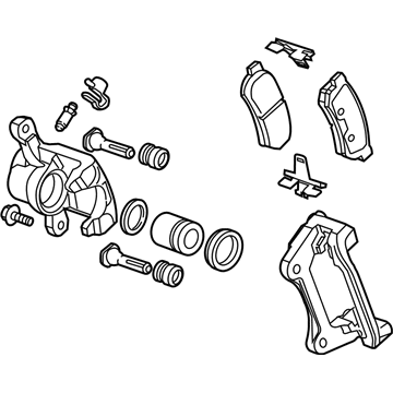 Chevy Spark Brake Caliper - 95939883
