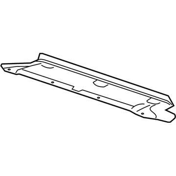 84108543 GM Lower Baffle Illustration 1 of 1