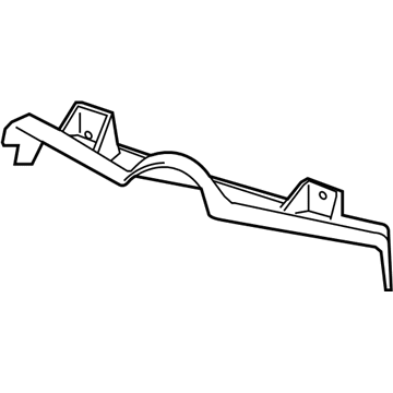 GM 23383229 Upper Baffle 23383229 GM Upper Baffle Illustration 1 of 1
