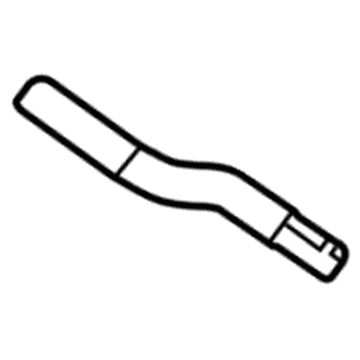 GM 23166798 Overflow Hose 23166798 GM Overflow Hose Illustration 1 of 1