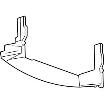 95961450 GM Lower Baffle Illustration 1 of 1