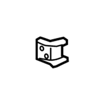 GM 23420982 Outer Support Lower Bracket, Front Driver Side 23420982 GM Outer Support Lower Bracket, Front Driver Side Illustration 1 of 1