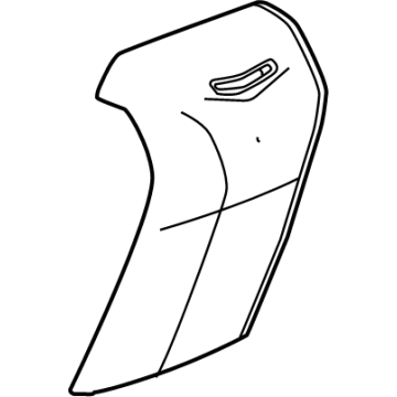 Cadillac 86819793 Rear Panel