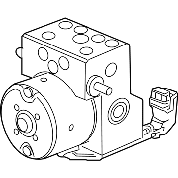 Chevy Equinox ABS Pump And Motor Assembly - 19301496
