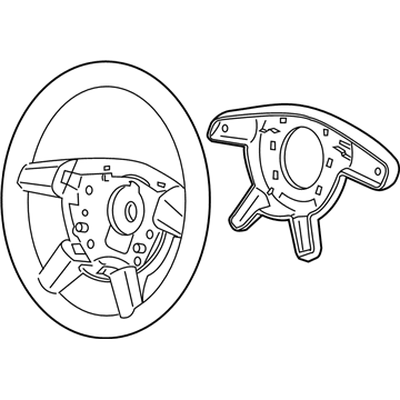 Pontiac 92148390 Steering Wheel