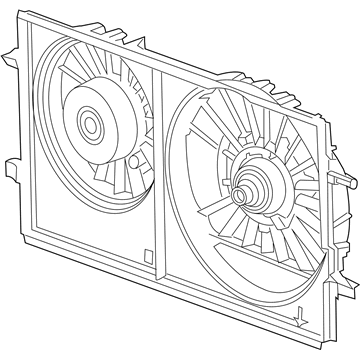 Chevy 15788745 Fan Module