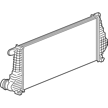 GM 84208078 Intercooler 84208078 GM Intercooler Illustration 1 of 1