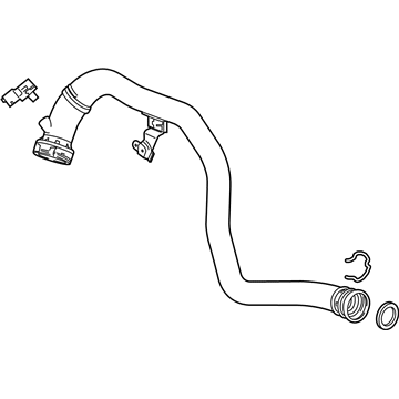 39155305 GM Intercooler Hose Illustration 1 of 1