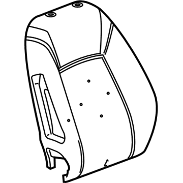 Buick Regal Sportback Seat Cushion - 39088095