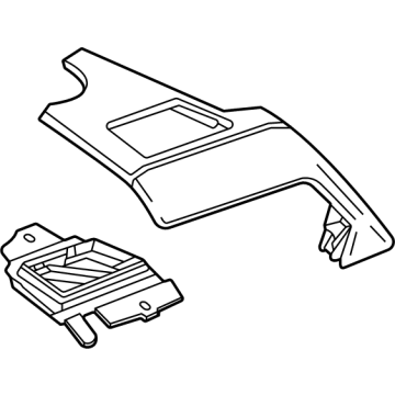 GMC 86576834 Defroster Panel