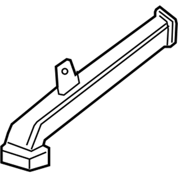 GM 23250935 Duct, Driver Side 23250935 GM Duct, Driver Side Illustration 1 of 1