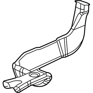 Saturn 22737039 Rear Duct