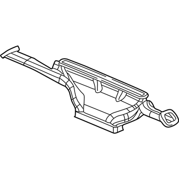 Saturn 22701082 Defroster Duct
