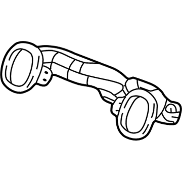 Saturn 22631627 Center Duct