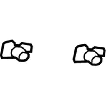 GM 92172719 Headliner Clip 92172719 GM Headliner Clip Illustration 1 of 1
