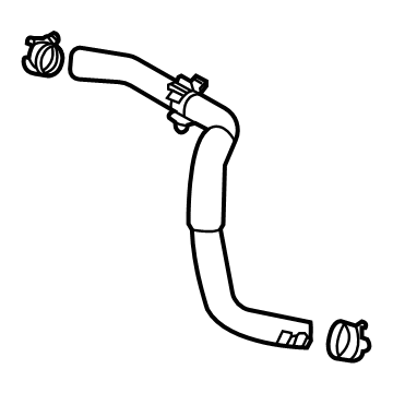 Cadillac 55512939 Upper Return Hose