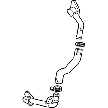 Cadillac 55510685 Water Outlet Pipe
