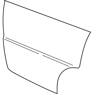 GM 22713994 Outer Panel, Driver Side 22713994 GM Outer Panel, Driver Side Illustration 1 of 1