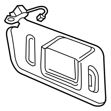 GMC 26447377 Sunvisor