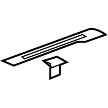 Chevy 15804102 Front Sill Plate