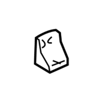 25931016 GM Pillar Reinforcement, Front Illustration 1 of 1