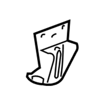 25784210 GM Radiator Bracket, Lower Passenger Side Illustration 1 of 1