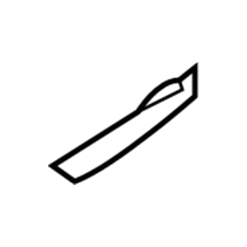 25931022 GM Reinforcement, Passenger Side Illustration 1 of 1