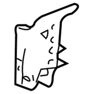 15787835 GM Suspension Support, Rear Driver Side Illustration 1 of 1