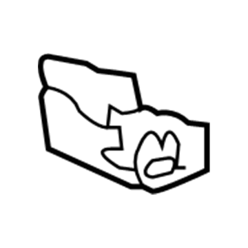 10350547 GM Reinforcement, Driver Side Illustration 1 of 1