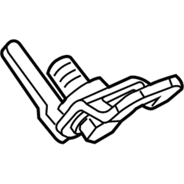 GM 95057625 Child Seat Bracket 95057625 GM Child Seat Bracket Illustration 1 of 1
