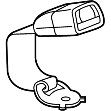 Chevy Spark Seat Belt - 19260602