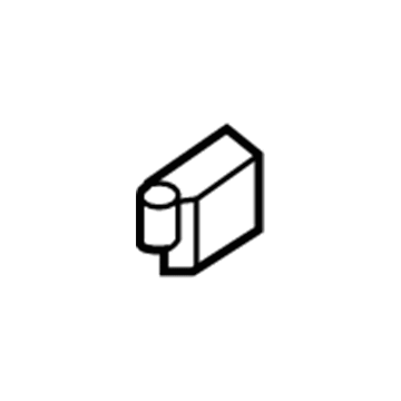 19257344 GM Hinge, Lower Illustration 1 of 1