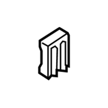 GM 15766304 Check Strap Seal, Driver Side 15766304 GM Check Strap Seal, Driver Side Illustration 1 of 1