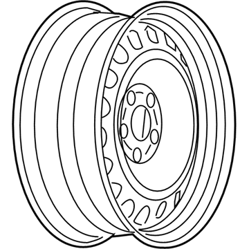 Pontiac Spare Wheel - 9595769