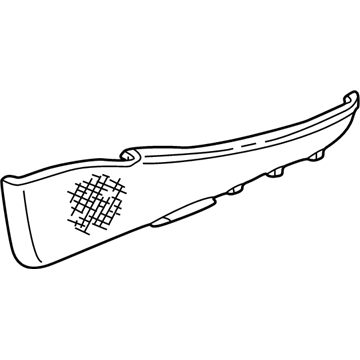 Buick 12372393 MAP Pocket