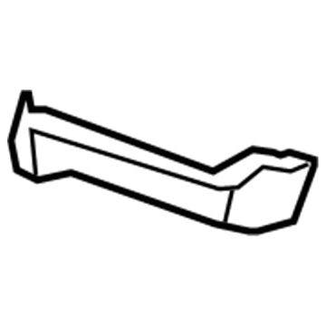 25946286 GM Front Sill, Passenger Side Illustration 1 of 1