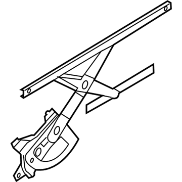 GM 95015329 Window Regulator 95015329 GM Window Regulator Illustration 1 of 1