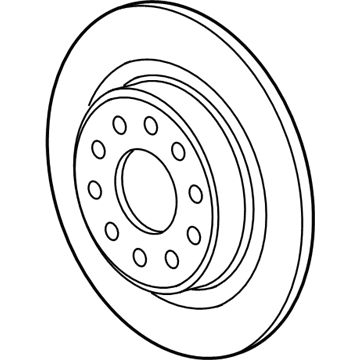 Buick Regal Sportback Brake Rotor - 13595819